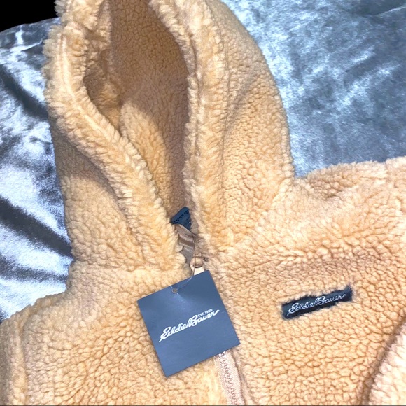 Like New Eddie Bauer Toddler Thick Sherpa Jacket Unisex - Picture 3 of 10
